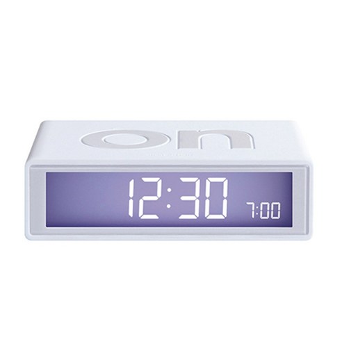 렉슨 FLIP ALARM CLOCK, 화이트, LR130 W