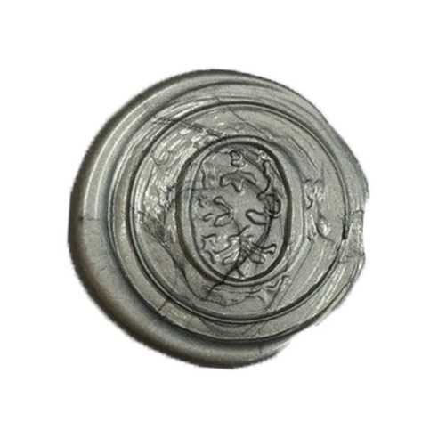 가일아트 씰 스티커 실버 알파벳, 도안 O (씰스티커 12p), 1개
