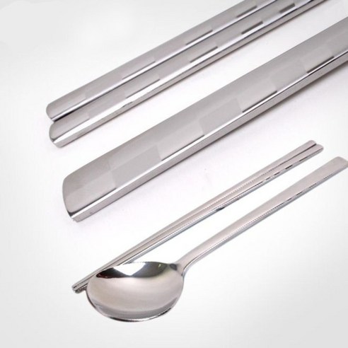 테이블아트 국산 수저세트, 10p (숟가락 5p, 젓가락 5p), 퍼즐샌딩