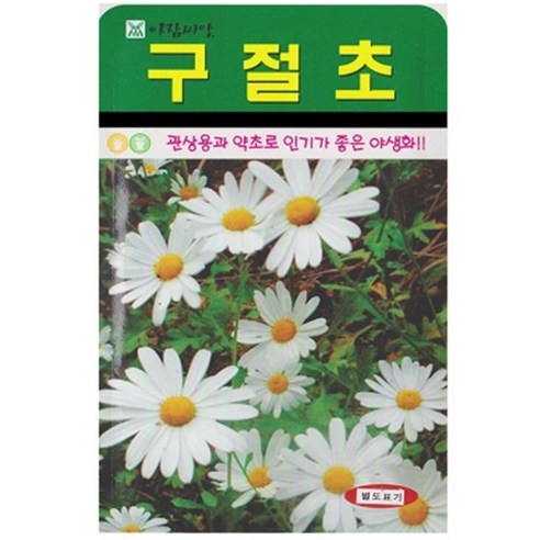 저스틴앤클로이 구절초1000립 야생화종자, 3개