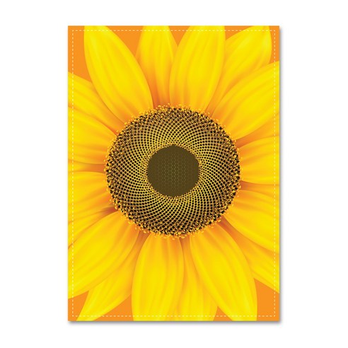 모노마니 패브릭포스터 Fresh Sunflower, 혼합색상
