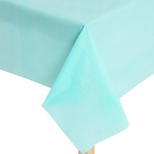 파티팡 비닐 테이블보 2개, 파스텔블루, 137 x 274 cm