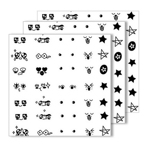 NAN 드라이 데칼, TS30, 3개