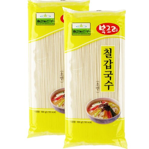 칠갑농산 국수opp 소면, 900g, 2개