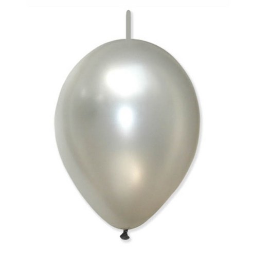 셈퍼텍스 링커풍선 30cm 100입, 펄실버, 1개