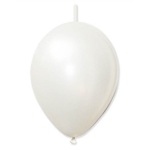 셈퍼텍스 링커풍선 15cm 펄 100입, 펄화이트, 1개