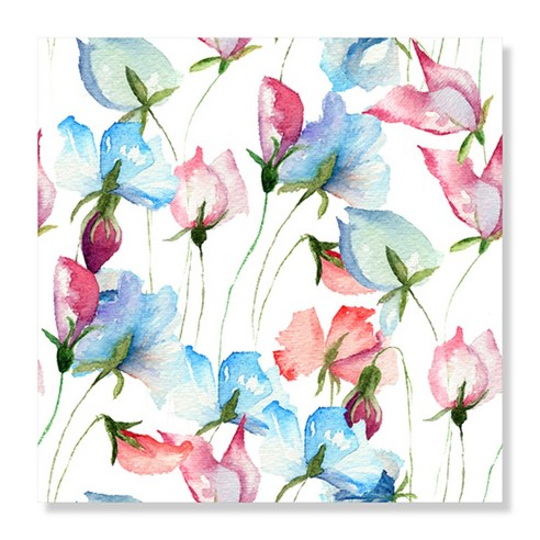 디아섹액자 벽걸이및테이플용, Sweet pea flowers