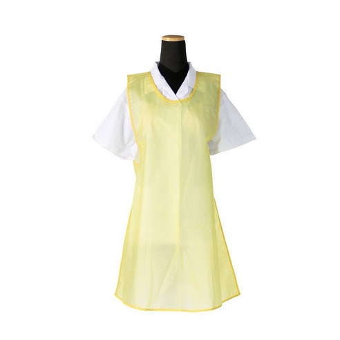 에이앤지 우레탄 앞치마 원피스형, 반투명 검정, 1개