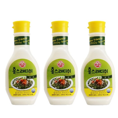 오뚜기 홀스래디쉬 소스, 250g, 3개