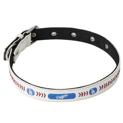 MLB애견가죽목줄 LA다져스, TOY, 1개