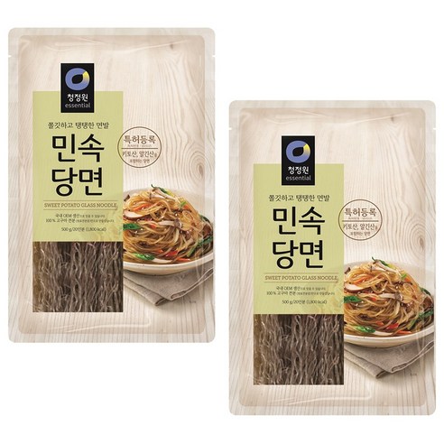 청정원 민속 당면, 1kg, 1개