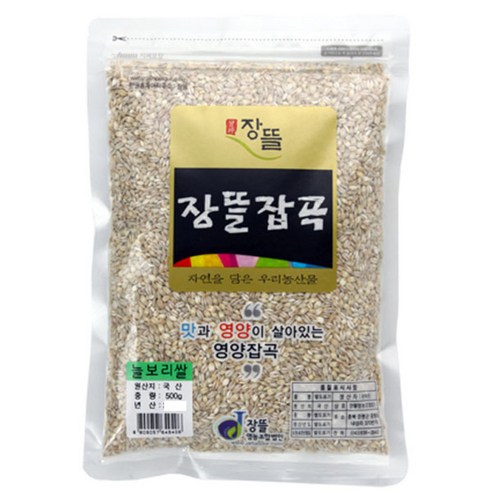 장뜰 늘보리쌀, 1개, 500g, 1개