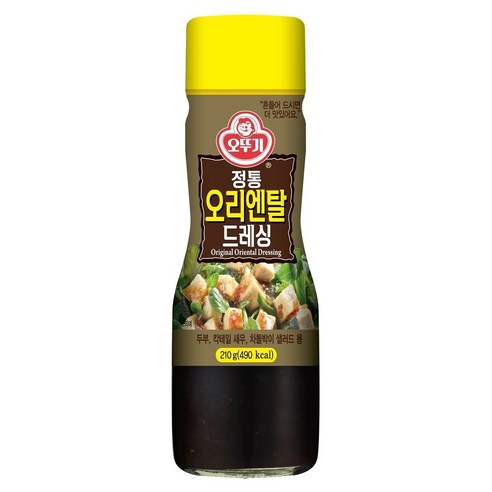 오뚜기 정통 오리엔탈 드레싱, 1개, 210g