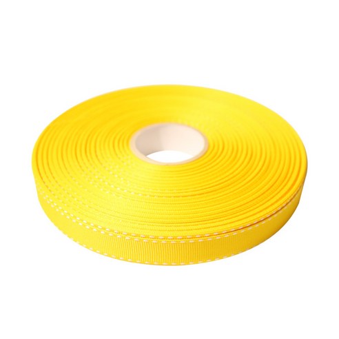금비코리아 골직스티치 리본 15mm x 45m, 노랑, 1개