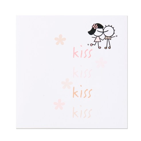 스머크 고백카드, LV KISS (KCSM037), 1개