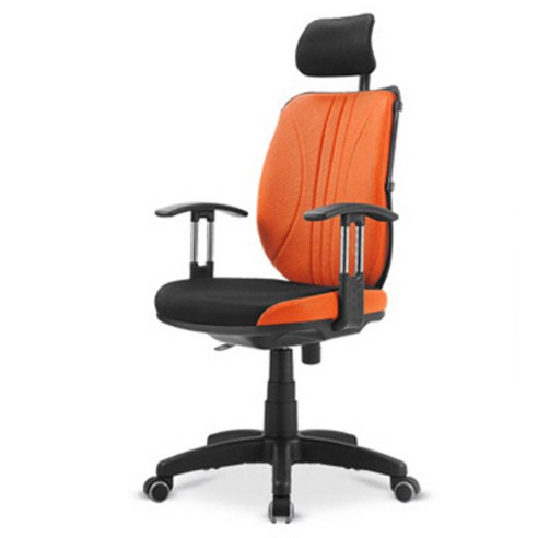 데코라인 스노이 의자, 오렌지 + 블랙