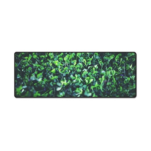 더파슬리 보테니컬 스퀘어 데스크매트 와이드사이즈 80 x 30 cm, GM77541, 1개