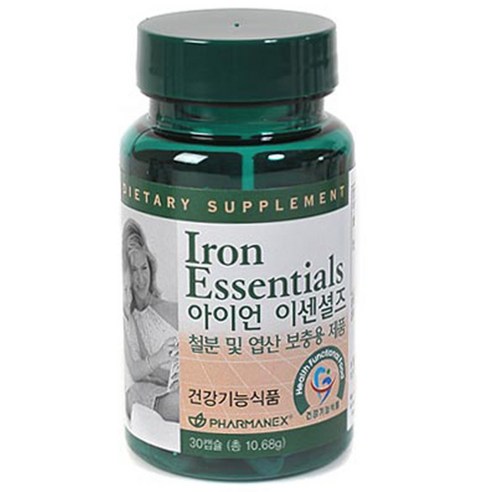 뉴스킨파마넥스 아이언 이센셜즈, 30캡슐, 1개, 30개
