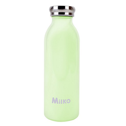 밀코 보온보냉 텀블러, 파스텔그린, 450ml