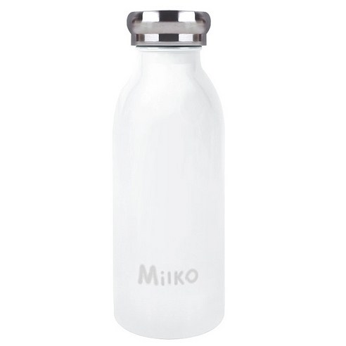 밀코 보온보냉 텀블러, 파스텔아이보리, 350ml