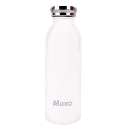 밀코 보온보냉 텀블러, 파스텔아이보리, 450ml