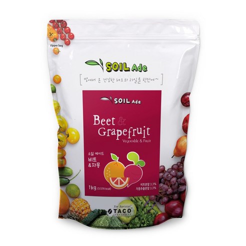 타코 소일에이드 비트&자몽, 1kg, 1개입, 1개