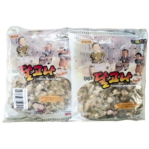 한울식품 추억의 달고나, 750g, 4개