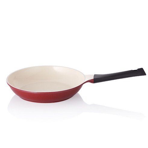 네오플램 에콜론 큐브 후라이팬 딥레드, 26cm, 1개