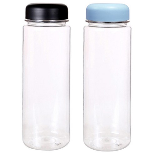 MAKA PET 마이보틀 2p, 블랙, 블루, 500ml