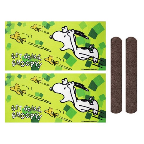 송월타월 스누피 플라이 비치타월 2p + 뉴진미용 수건 2p, 연두, 갈색, 1세트
