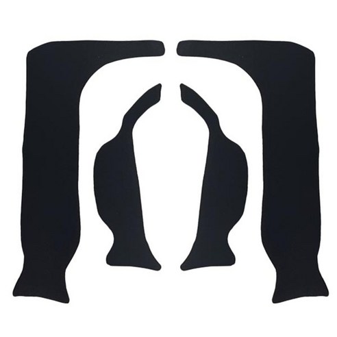 차마루 베이직 도어커버, 기아 (그랜드카니발), 블랙