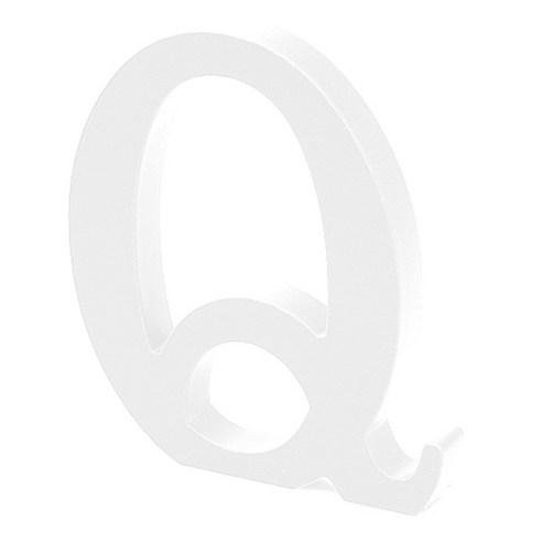 쿠 홈 인테리어 소품 아크릴 스텐딩 이니셜 02, Q (투명)