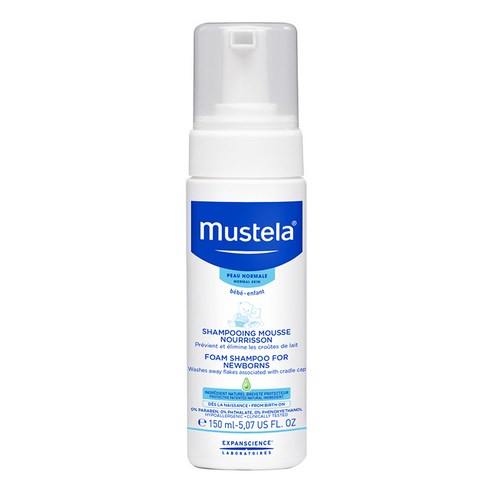 무스텔라 폼 샴푸 포 뉴 본, 150ml, 1개