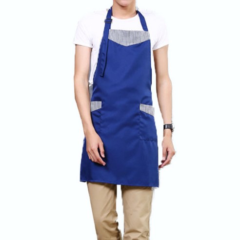 비케이 카페 앞치마, 블루, 1개