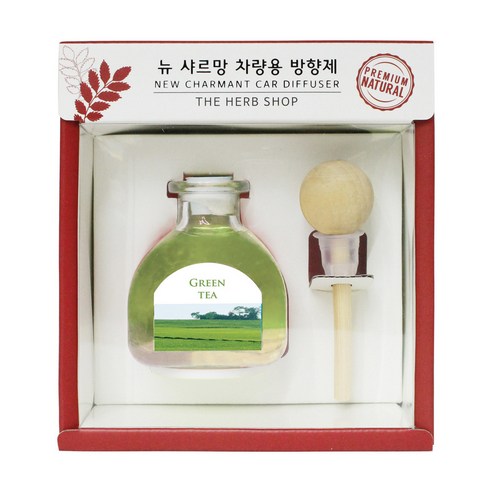 더허브샵 샤르망 카 디퓨저, 그린티, 50ml