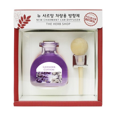 더허브샵 샤르망 카 디퓨저, 라벤더 코튼, 50ml