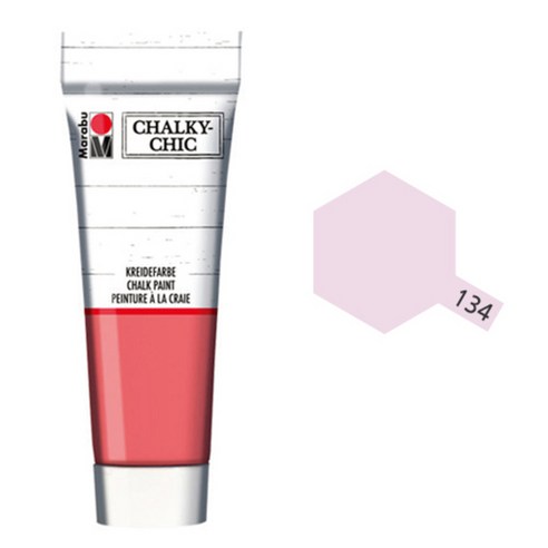 마라부 처키칙 빈티지 페인트 TUBE 100ml, 134 powder pink, 1개