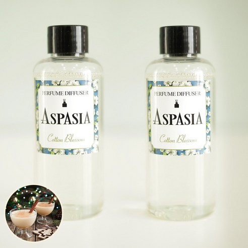 아스파시아 디퓨저 리필 오일 2p, 별 헤는 밤, 100ml