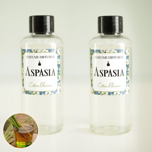 아스파시아 디퓨저 리필 오일 2p, 시트로넬라, 100ml