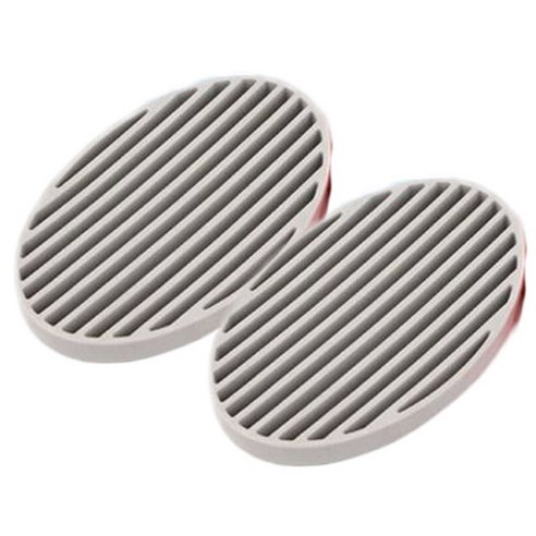 아리코 실리콘 비누받침, 그레이, 2개입
