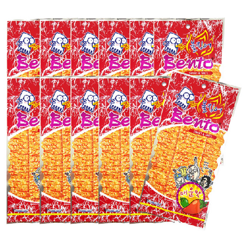 벤토 스위트앤스파이시 어포 6g, 12개