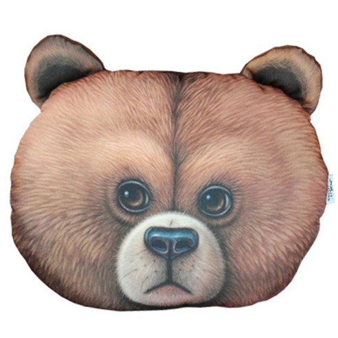 삼에스 X-DOLLS 3D 차량용 목쿠션, XD120T (곰)