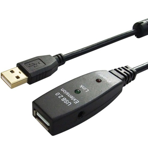 대원티엠티 USB2.0 리피터케이블 10m DW-USBE, 1개