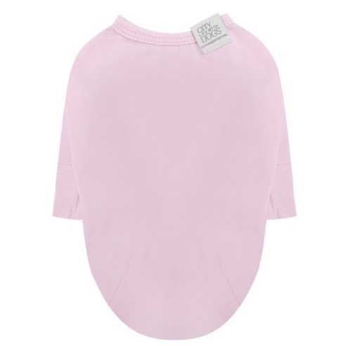 퍼피엔젤 반려동물용 데일리 7부소매 티셔츠, 501 Pink