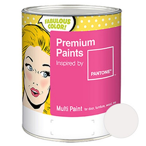 노루페인트 팬톤 멀티 페인트, White Alyssum (11-1001), 1L, 1개