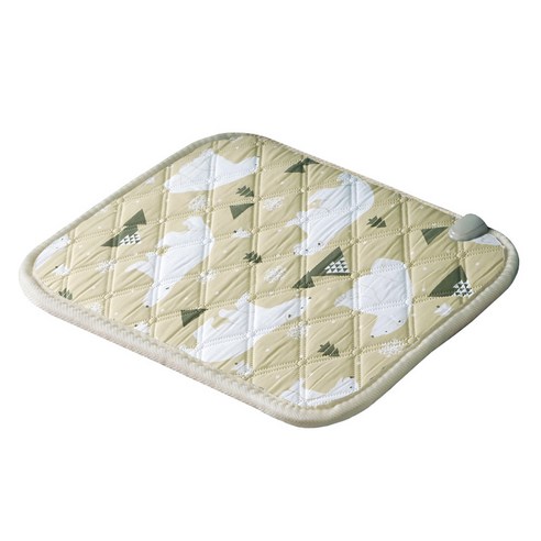이노크아든 북유럽풍 향균 절전형 전기방석, 베어 베이지(GP-101), 45 x 45cm