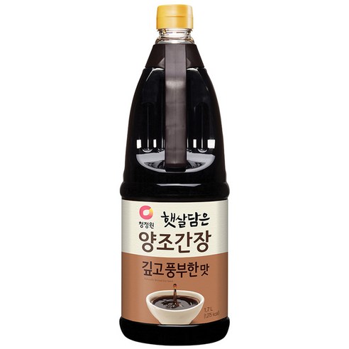 청정원 햇살담은 양조간장 깊고 풍부한맛, 1.7L, 1개