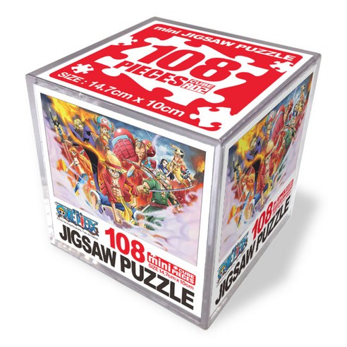원피스 미니 큐브 직소퍼즐, 108피스, 각자의능력