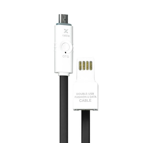 파보니 USB 재생 연결 마이크로 5핀 케이블, 블랙, 1개