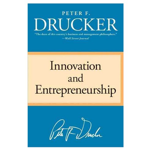 [해외도서] Innovation And Entrepreneurship, Harperbusiness